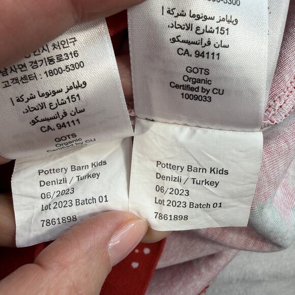 Pottery Barn Adult S Rudolph Adult Organic Pajama Set 2 Piece Christmas Holiday - Picture 13 of 15